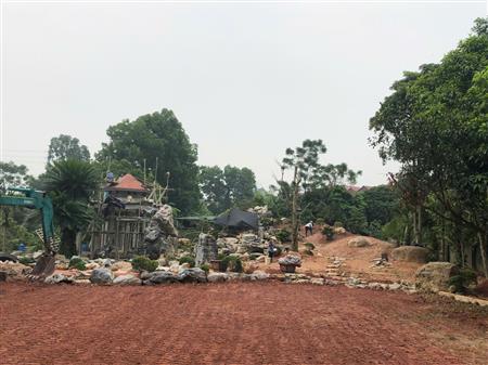 Công trình thi công cảnh quan hồ koi biệt thự, biệt phủ, resort