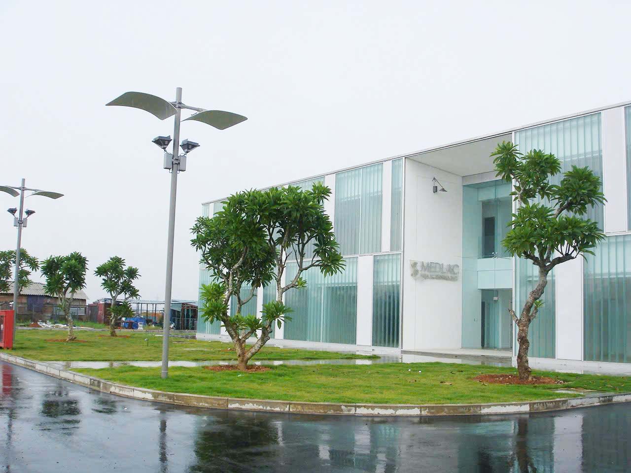 Cây công trình cảnh quan công ty - nhà máy - siêu thị